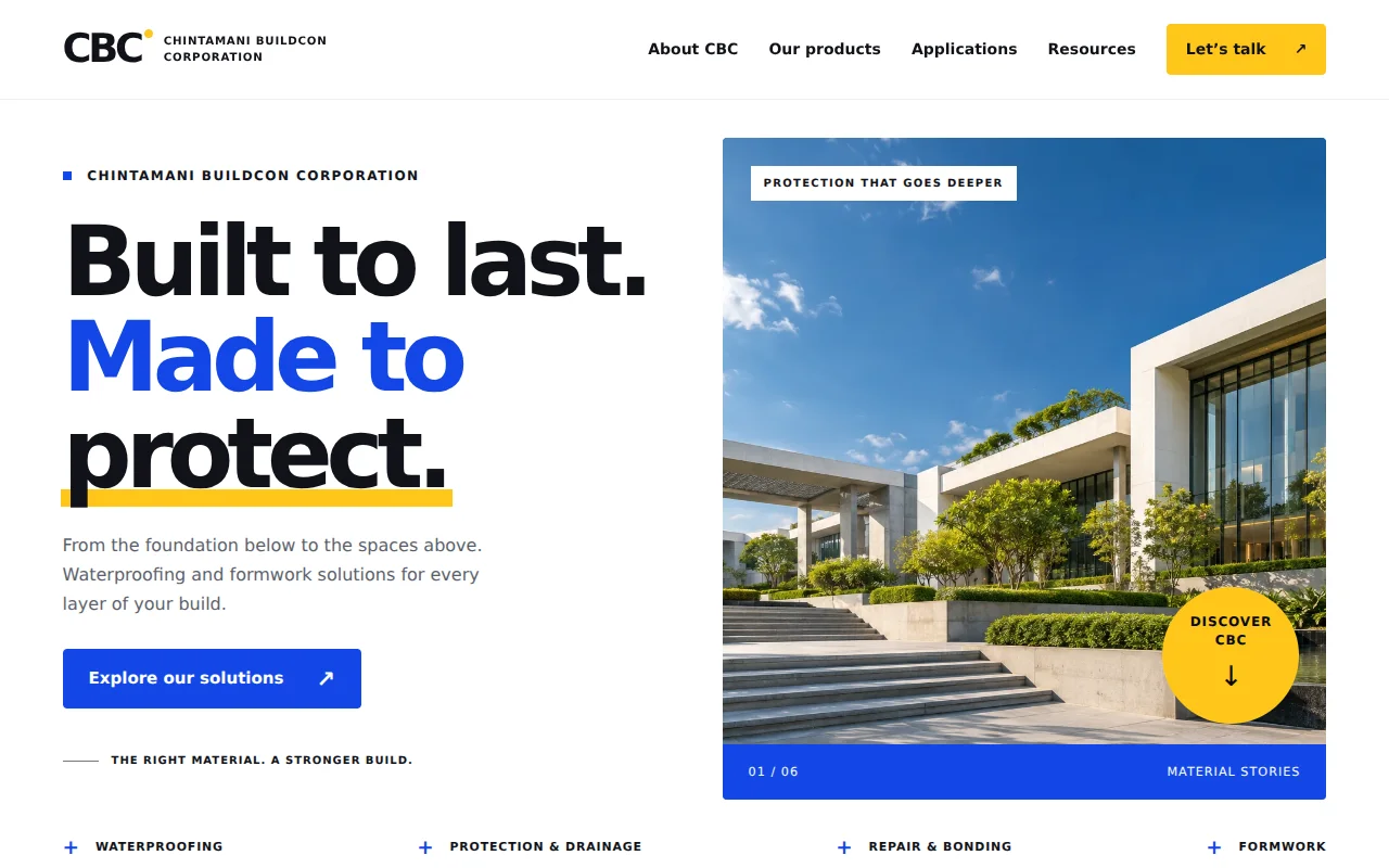 CBC — project interface